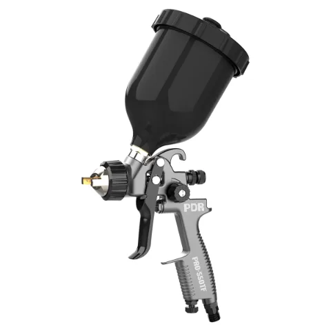 PISTOLA PINTURA GRAVIDADE HVLP 1,4MM 600ML PRETO PDR
