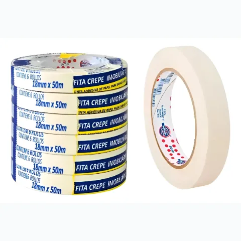 FITA CREPE USO GERAL 18 X 50 EUROCEL