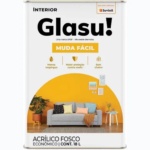 GLASU MUDA FÁCIL 18L - AMARELO OURO
