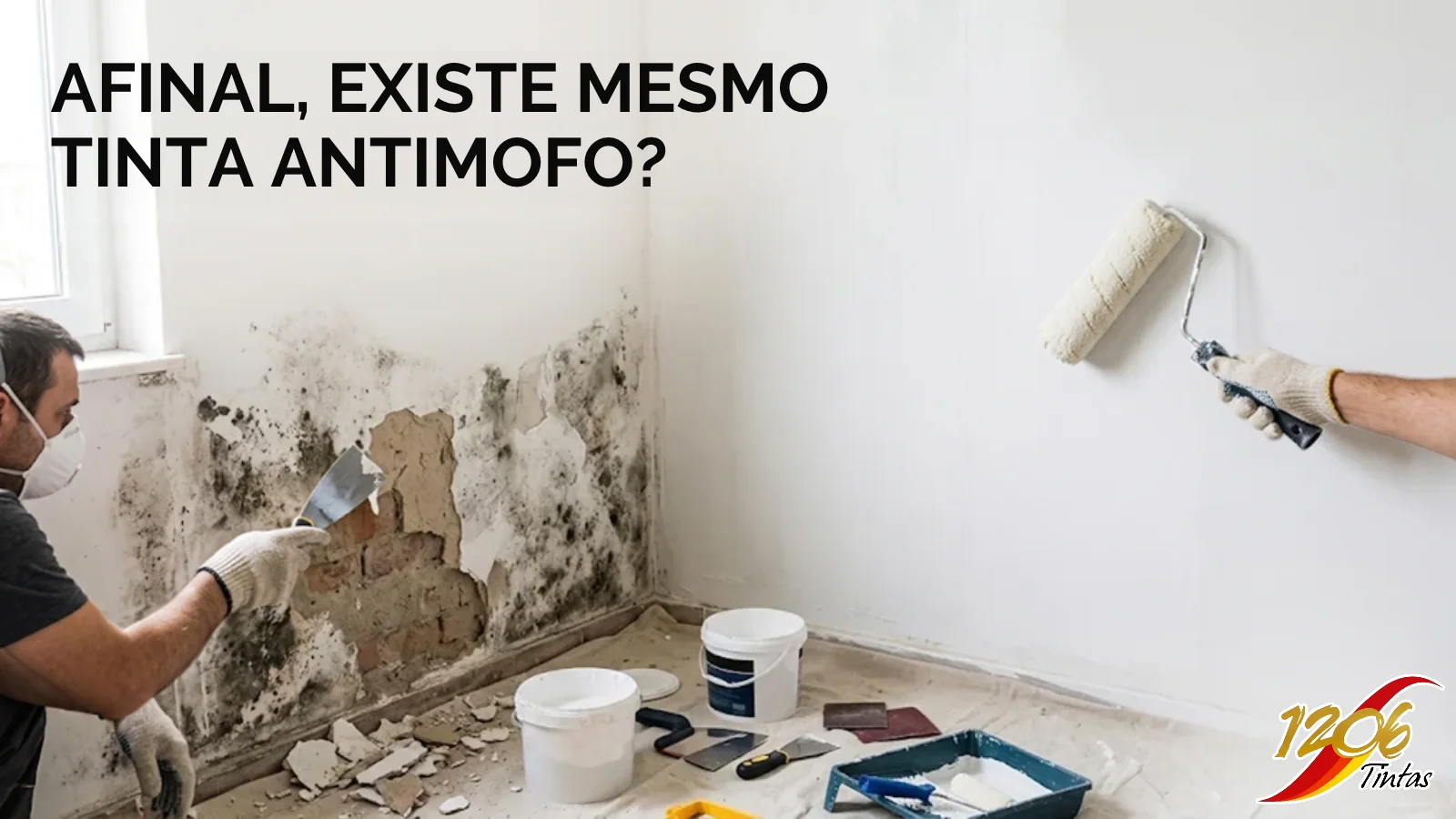 Afinal, existe mesmo tinta antimofo?