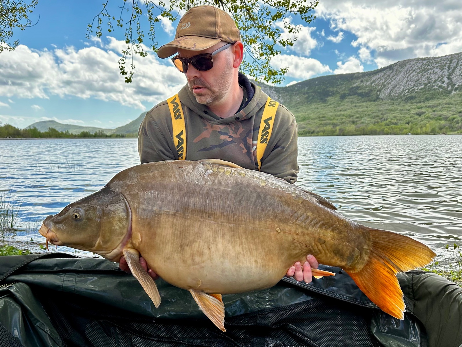 Viktor's 21.7 kg catch