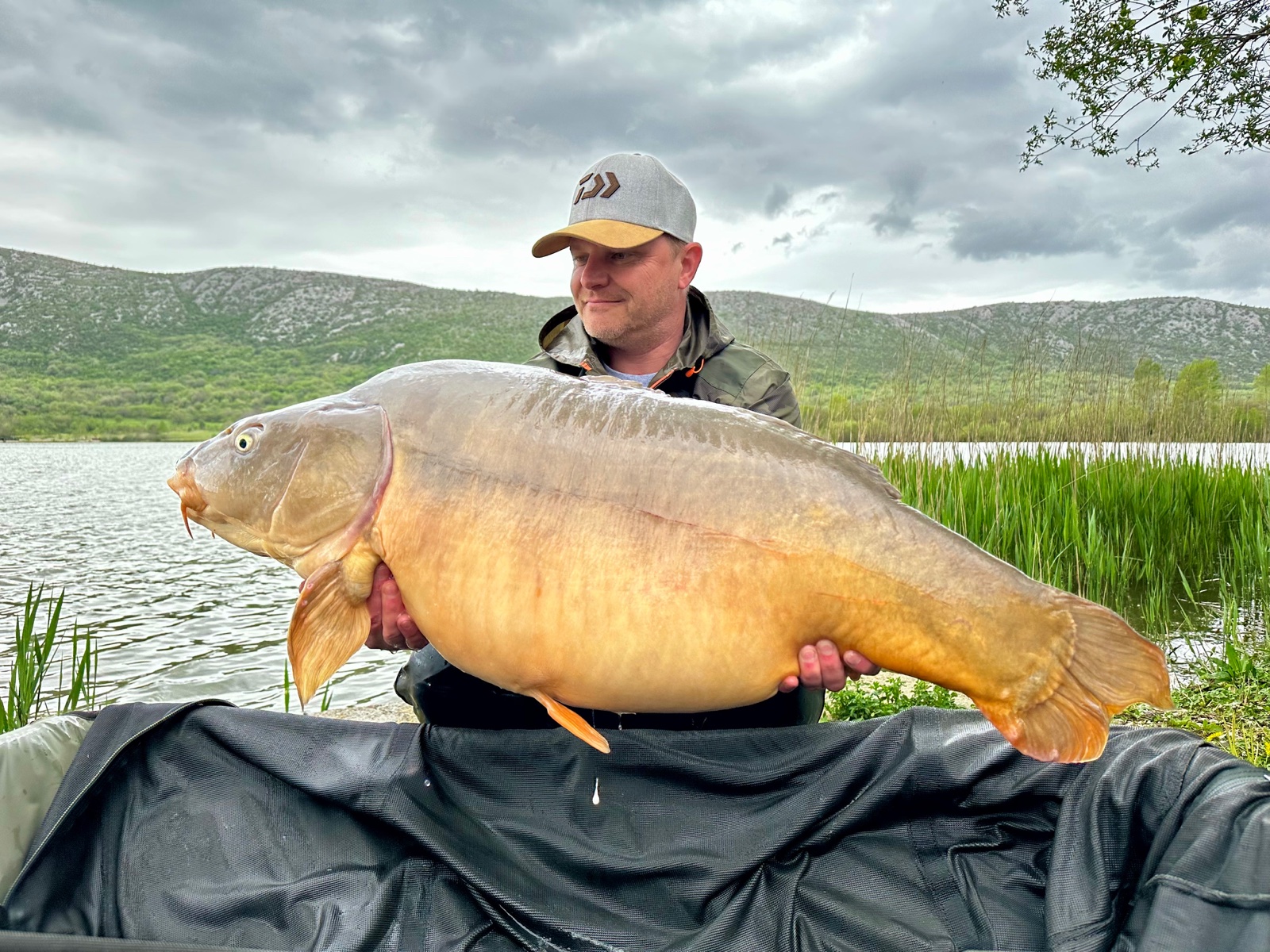 Roland's 21.45 kg catch