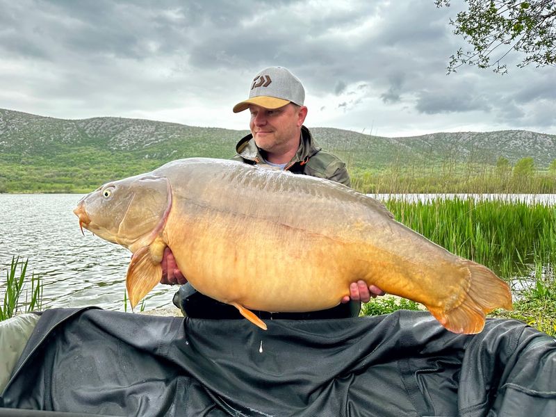 Roland's 21.45 kg catch
