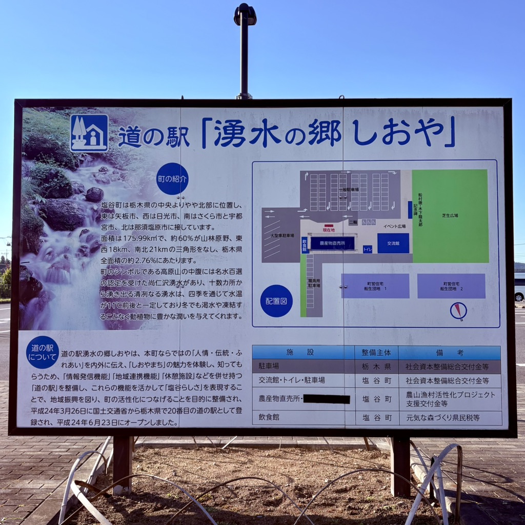 道の駅 湧水の郷しおやの写真