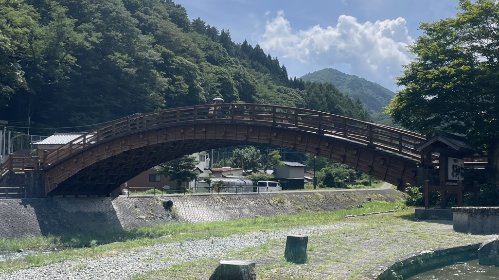 道の駅 奈良井木曽の大橋の写真