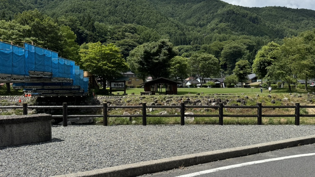 道の駅 奈良井木曽の大橋の写真