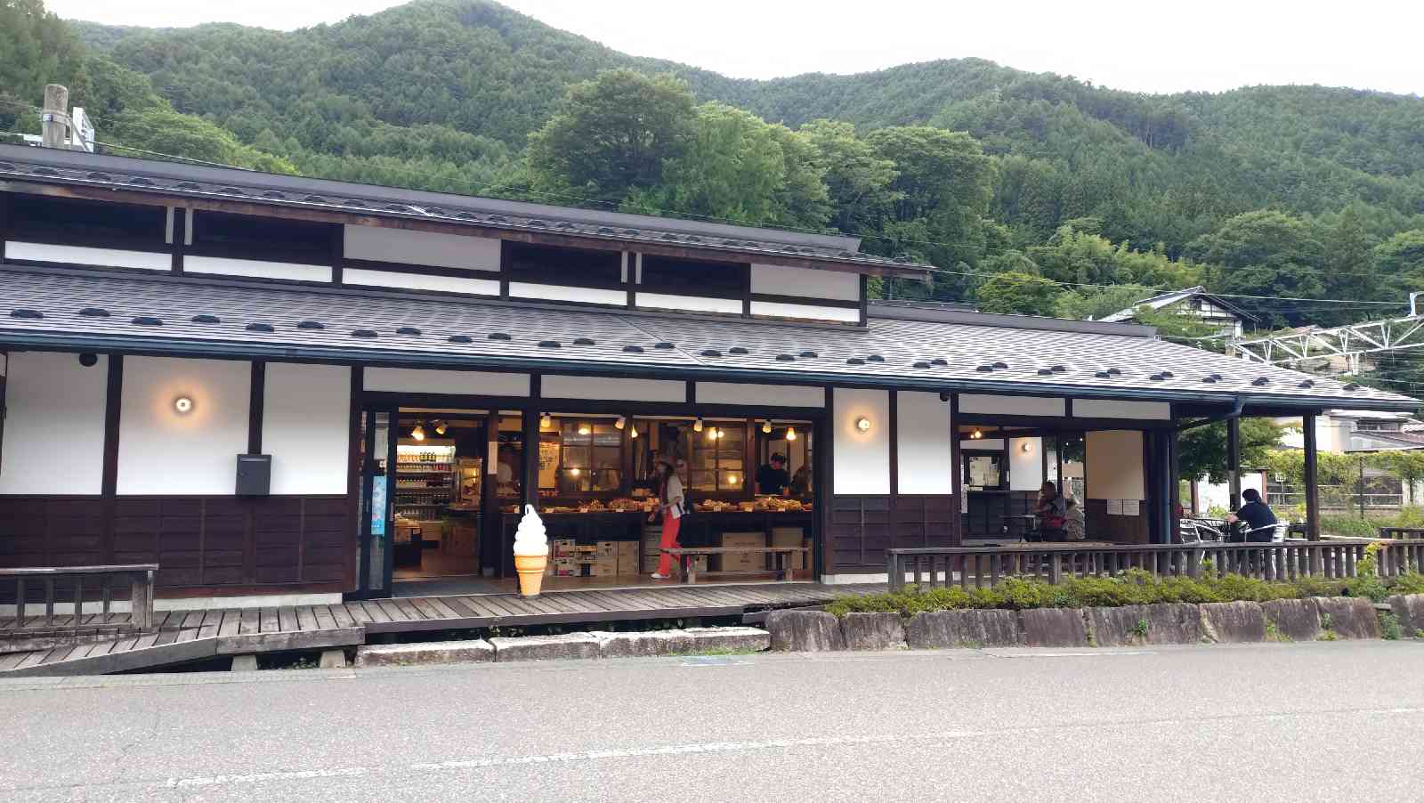 道の駅 奈良井木曽の大橋の写真