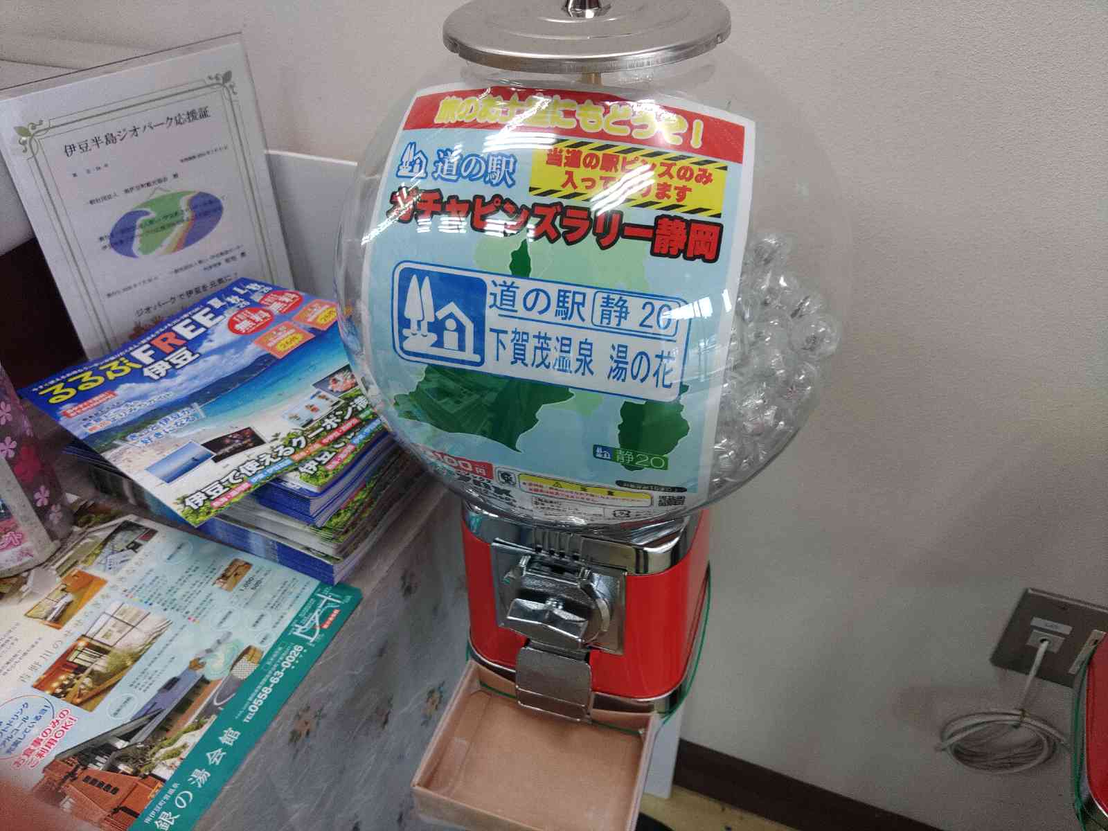 道の駅 下賀茂温泉　湯の花の写真