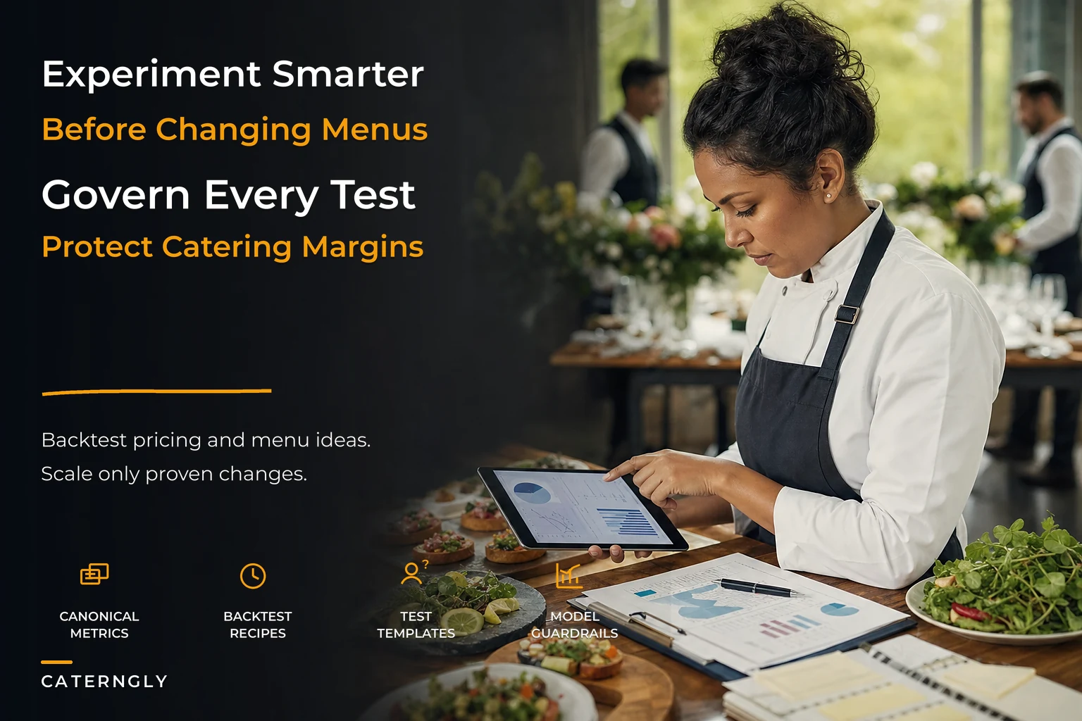 A Data and Experimentation Maturity System for Caterers