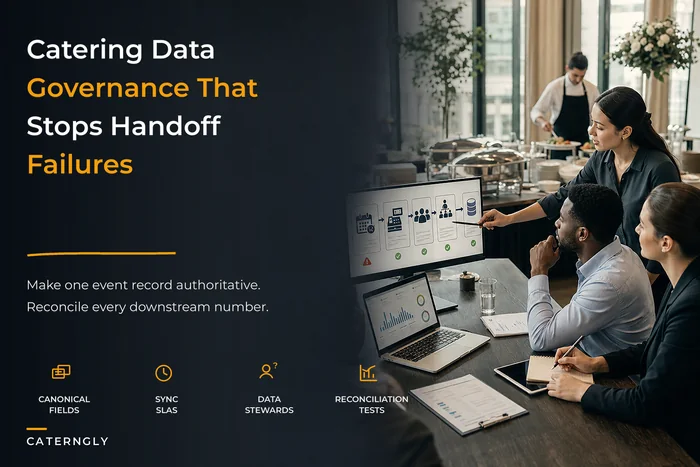 Catering data governance and master-data model