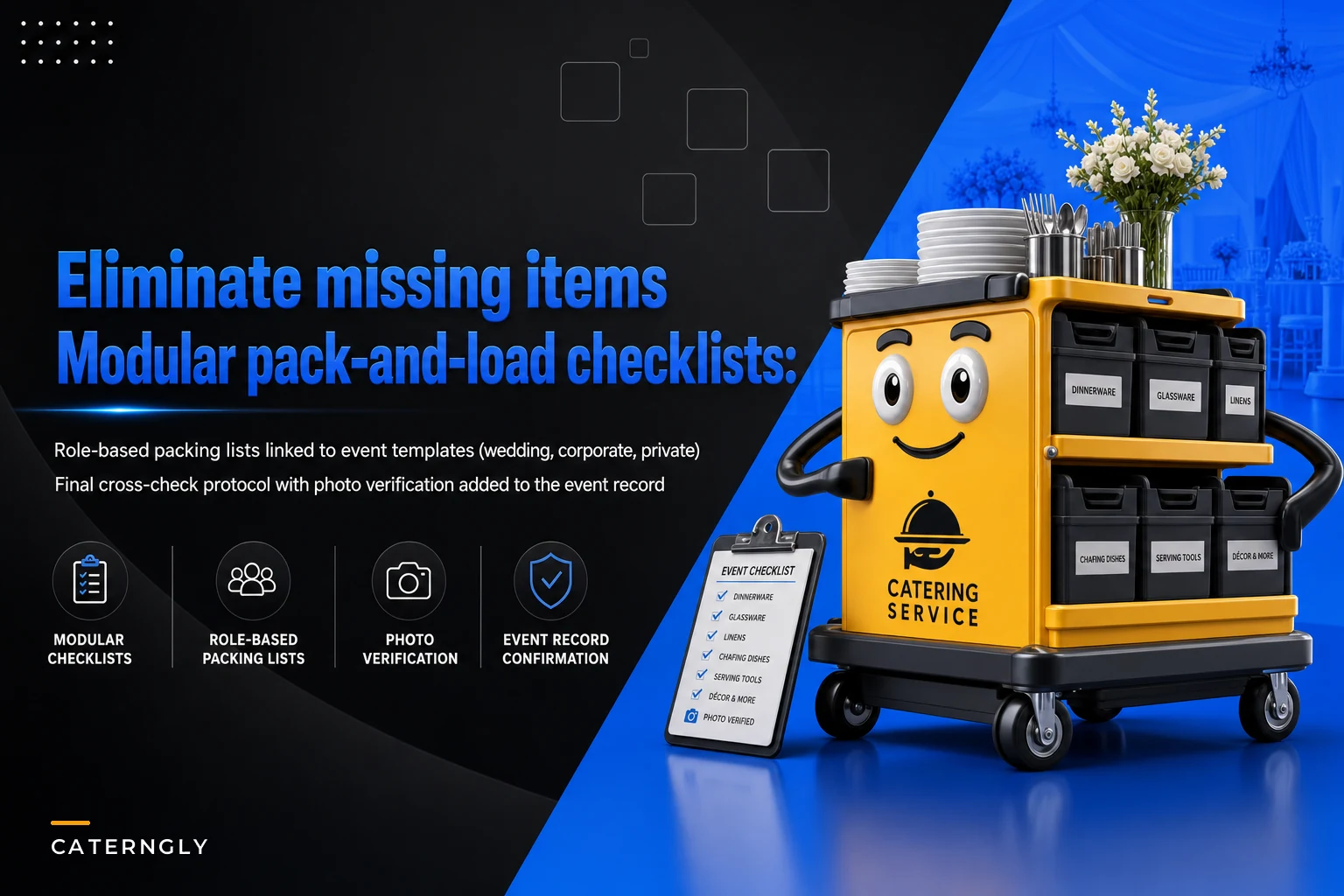Eliminate Missing Items on Setup: Modular Pack-and-Load Checklists for Caterers