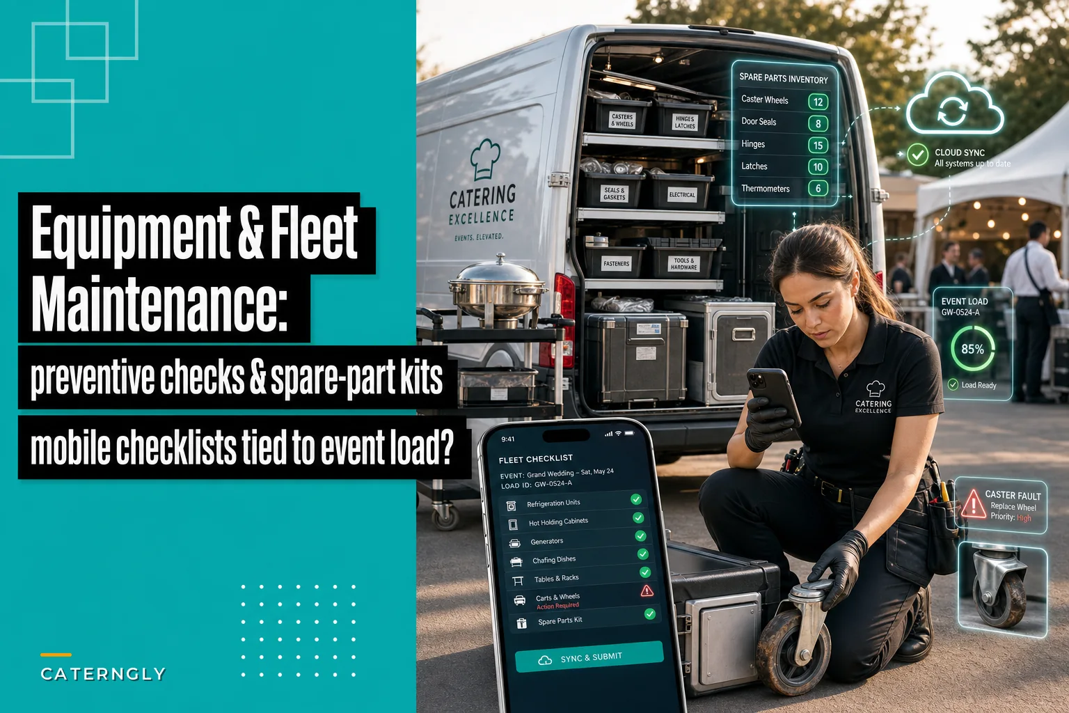 Equipment & Fleet Maintenance Schedule for Caterers: Preventive Checks, Spare-Part Kits and Mobile Checklists