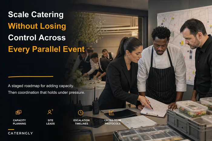 Scaling catering operations: a staged roadmap to run simultaneous events without quality loss