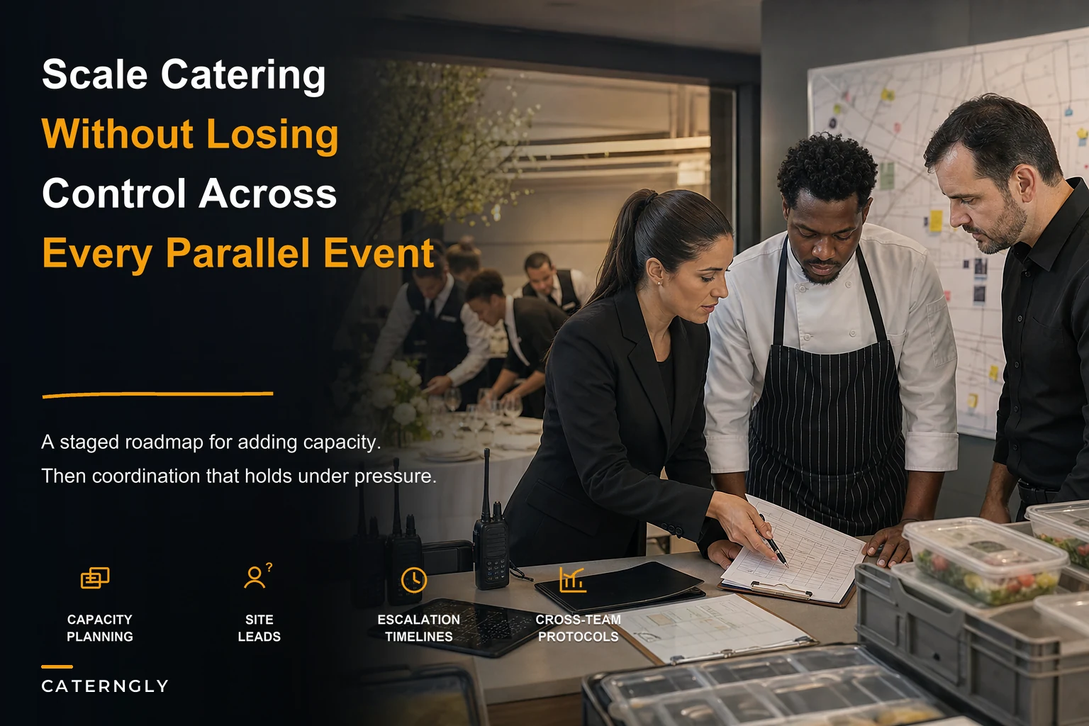 Scaling catering operations: a staged roadmap to run simultaneous events without quality loss