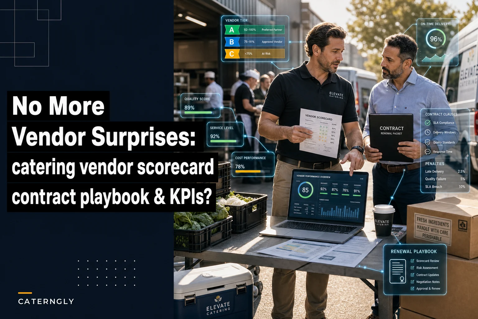 Stop vendor surprises: a catering vendor scorecard and contract playbook