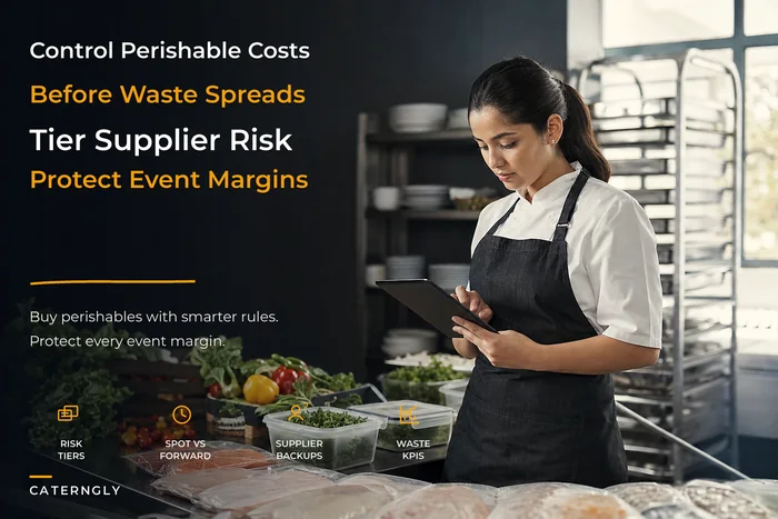 Strategic procurement playbook for caterers to control perishables costs
