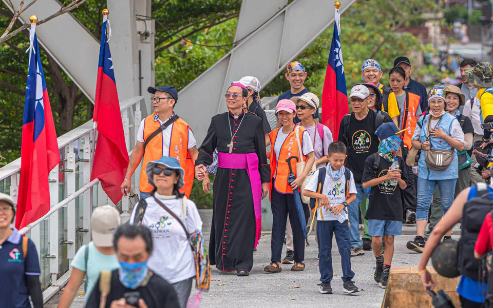 台北總教區福傳400徒步朝聖 走出希望與愛|文章首圖