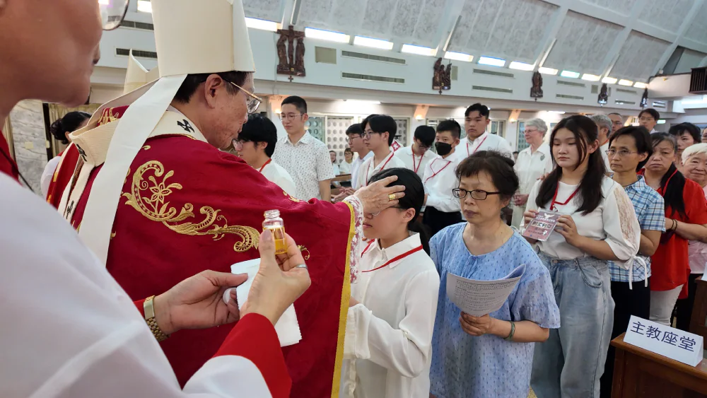 台北總教區聯合堅振聖事 聖神降臨更新信仰生命|文章首圖