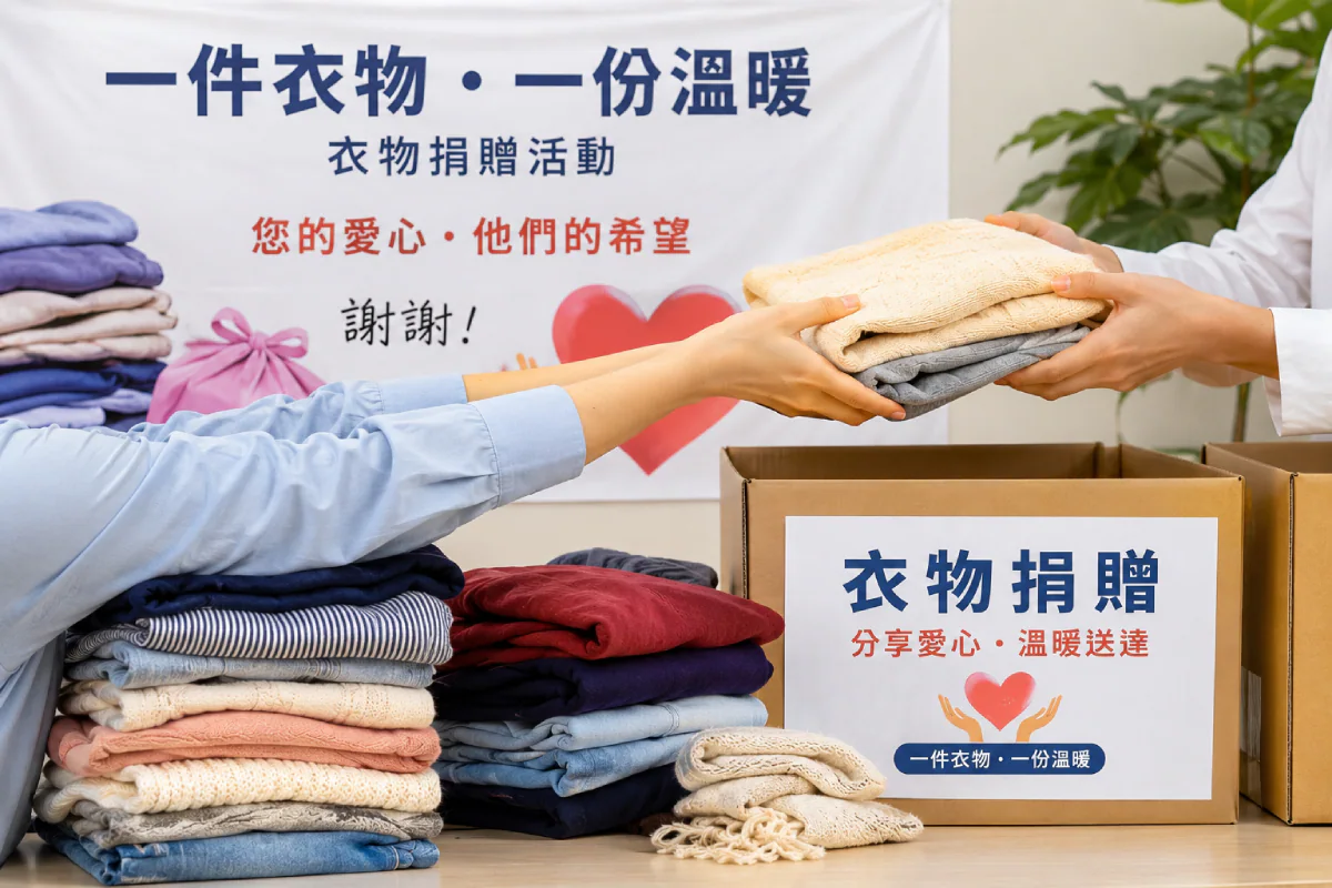 失智老人基金會跨海送暖 衣物募集 援助菲國災民|文章首圖