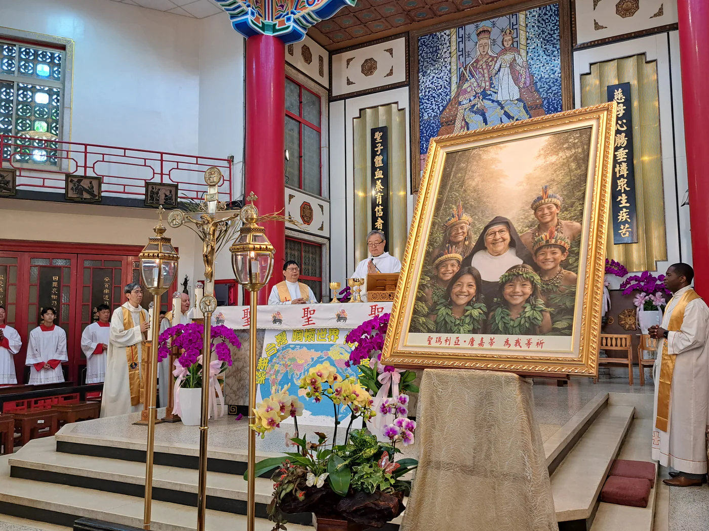 叢林醫生聖瑪利亞.唐嘉蒂修女榮列聖品 母佑會在台舉行感恩聖祭|文章首圖
