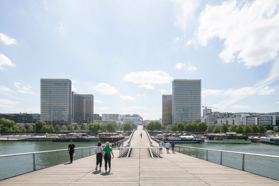 La passerelle Simone-de-Beauvoir