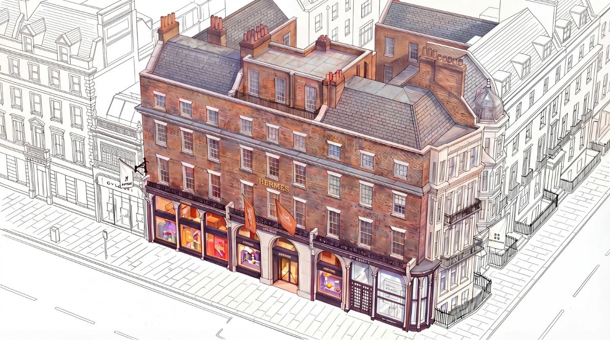 The New Hermès Store in London: Inside 166 New Bond Street