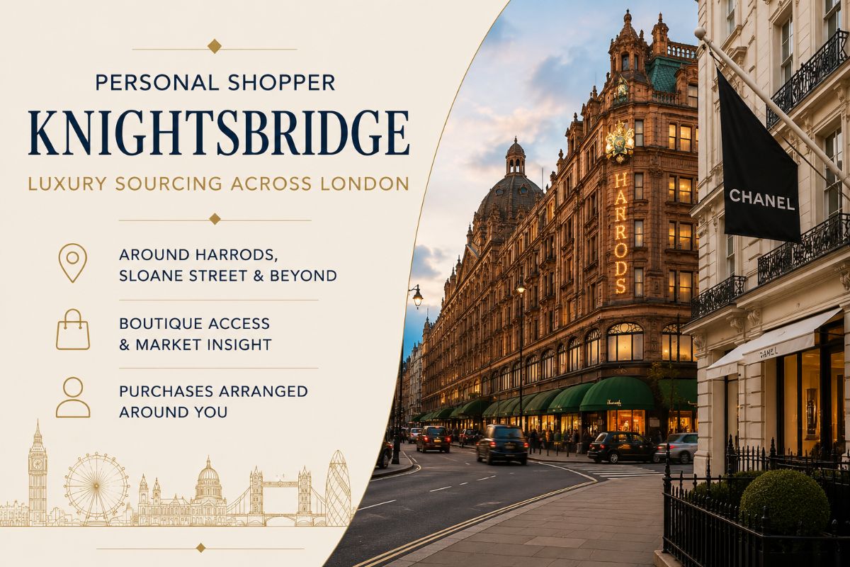Personal Shopper in Knightsbridge: Luxury Sourcing Across London