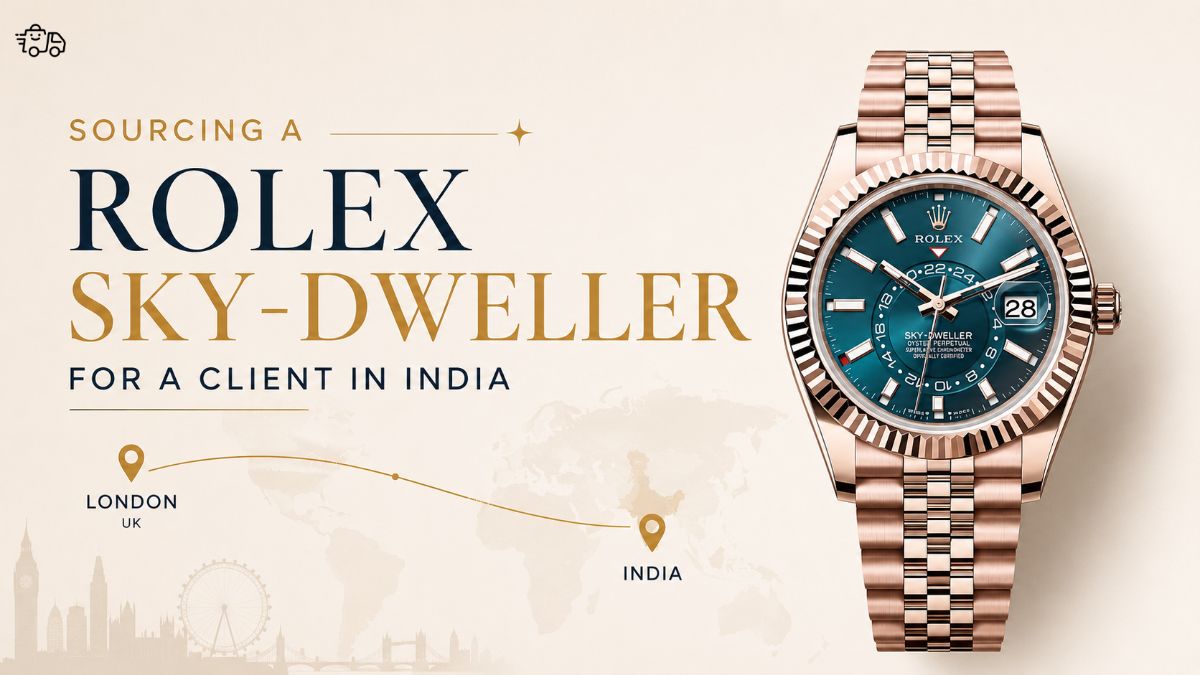How WeCarryBags Helped Source a Rolex Sky-Dweller for a Client in India