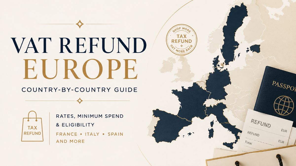 VAT Refund Europe: Country-by-Country Guide for Tourists
