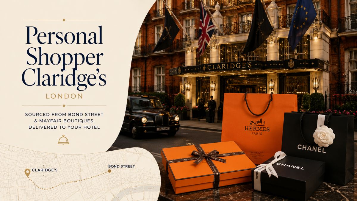 Personal Shopper for Guests Staying at Claridge's, London