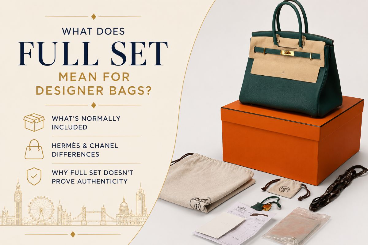 What Does "Full Set" Mean When Buying a Designer Bag?