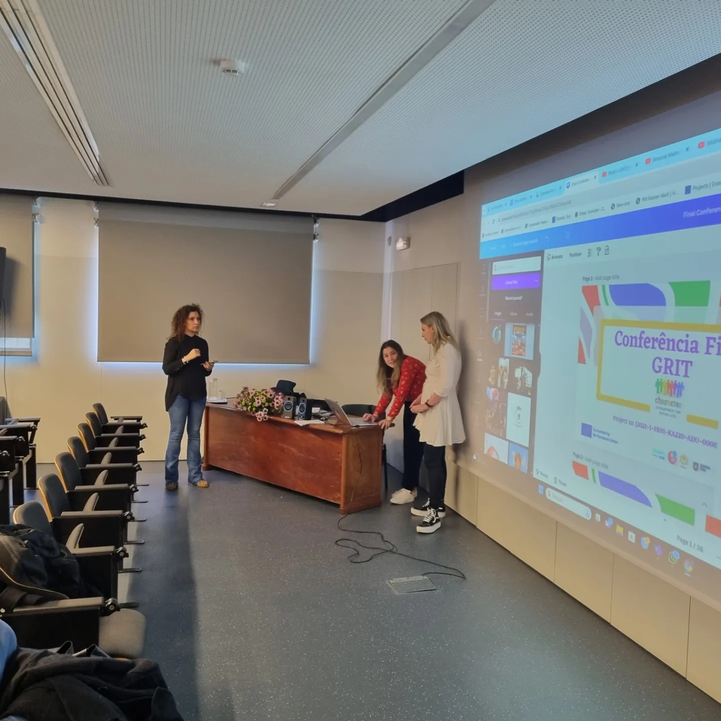 Character Development for Active Life Final Conference in Gondomar, Porto, Portugal
