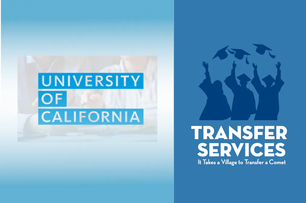 Transfer Services Image with UC System Logo