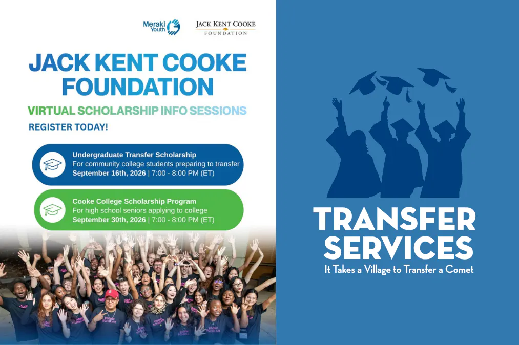 Transfer Services Image & John Kent Cooke Scholarship