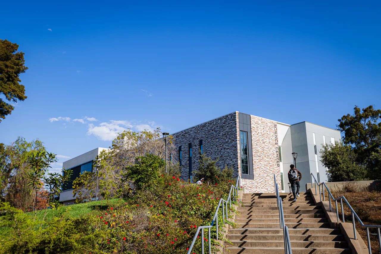 Science Center with stairs at CCC