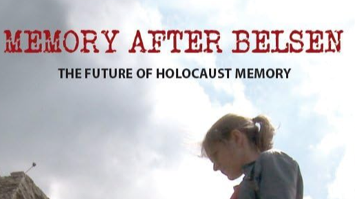 Includes Title: Memory After Belson: The Future of Holocaust Memory and a woman starting at a gravemarker
