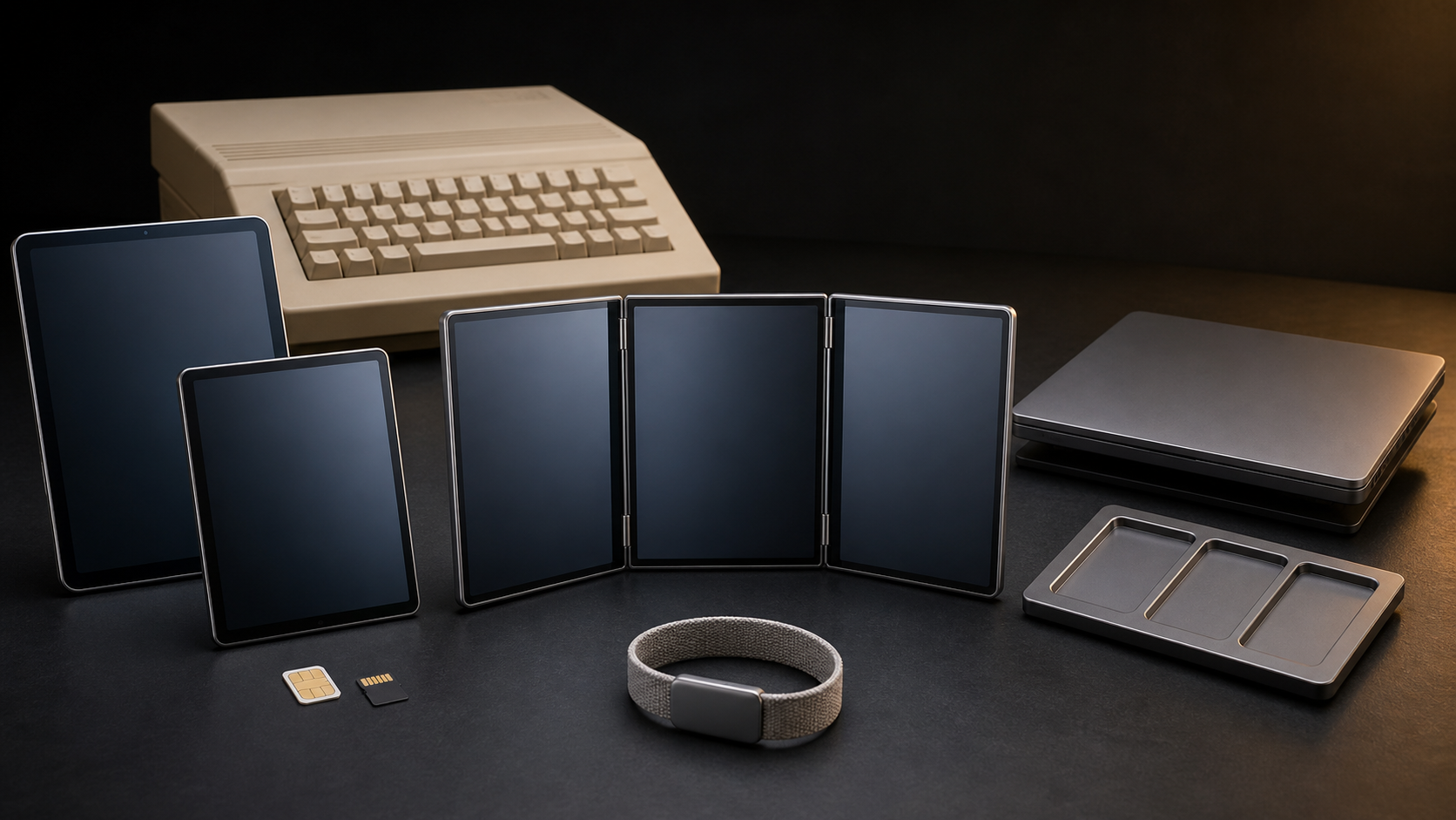 海外デバイスニュース｜三つ折りスマホとLTEタブレットが主な話題