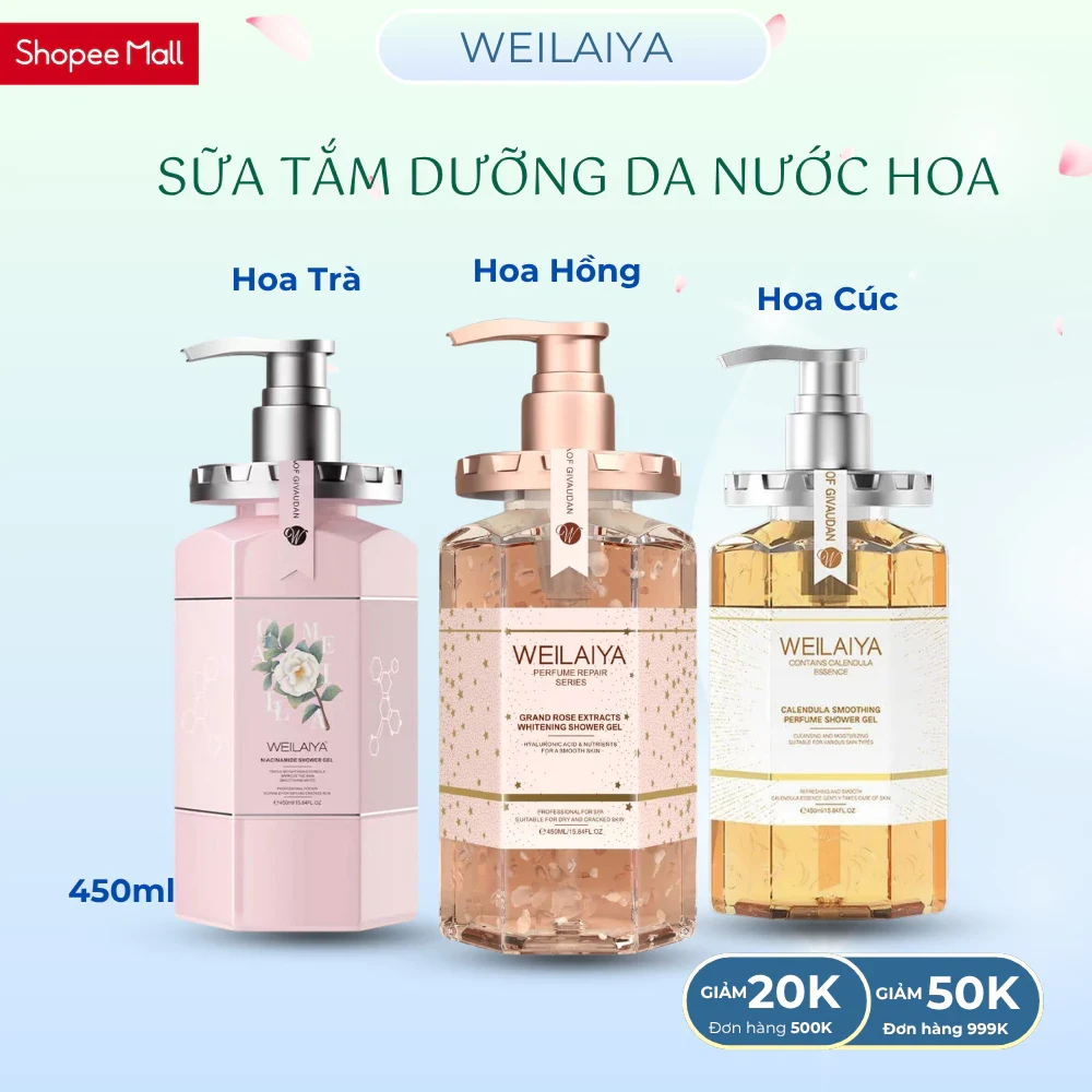 Sữa tắm Weilaiya 450 ml