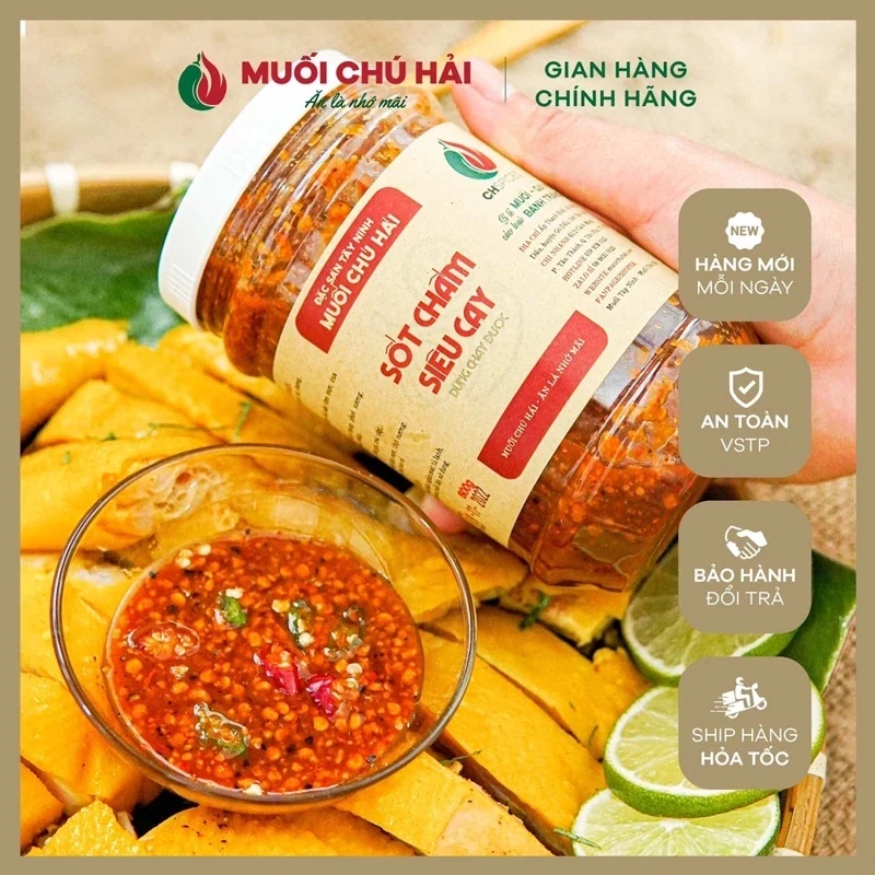 Muối sốt Chú Hải siêu cay