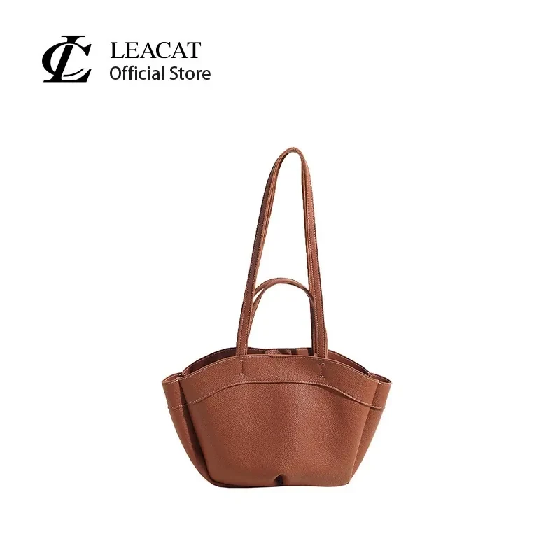 Túi Tote Leacat thời trang dung tích lớn túi mẹ và trẻ em đeo vai đơn túi mua…