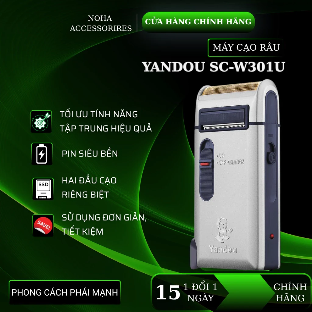 Máy cạo râu Yandou SCW 301U