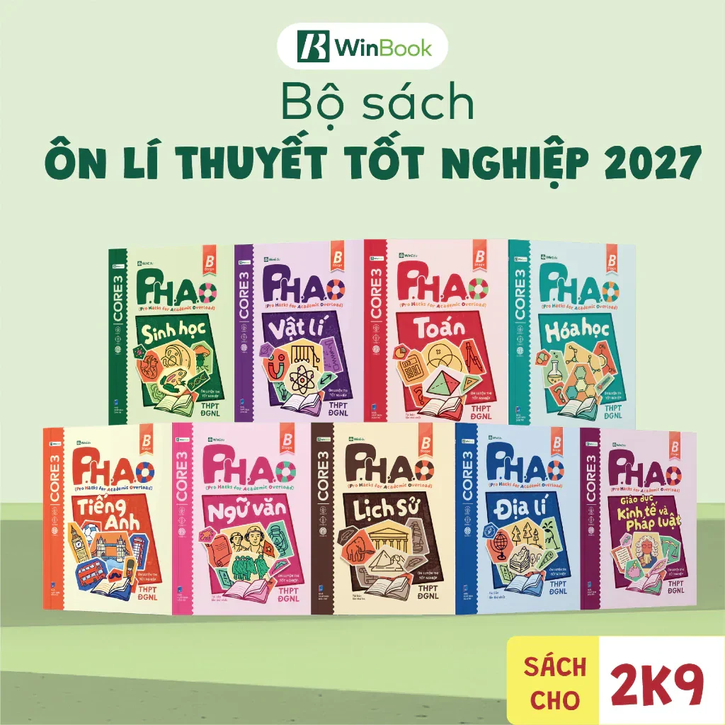Bộ sách P.H.A.O ôn THPT