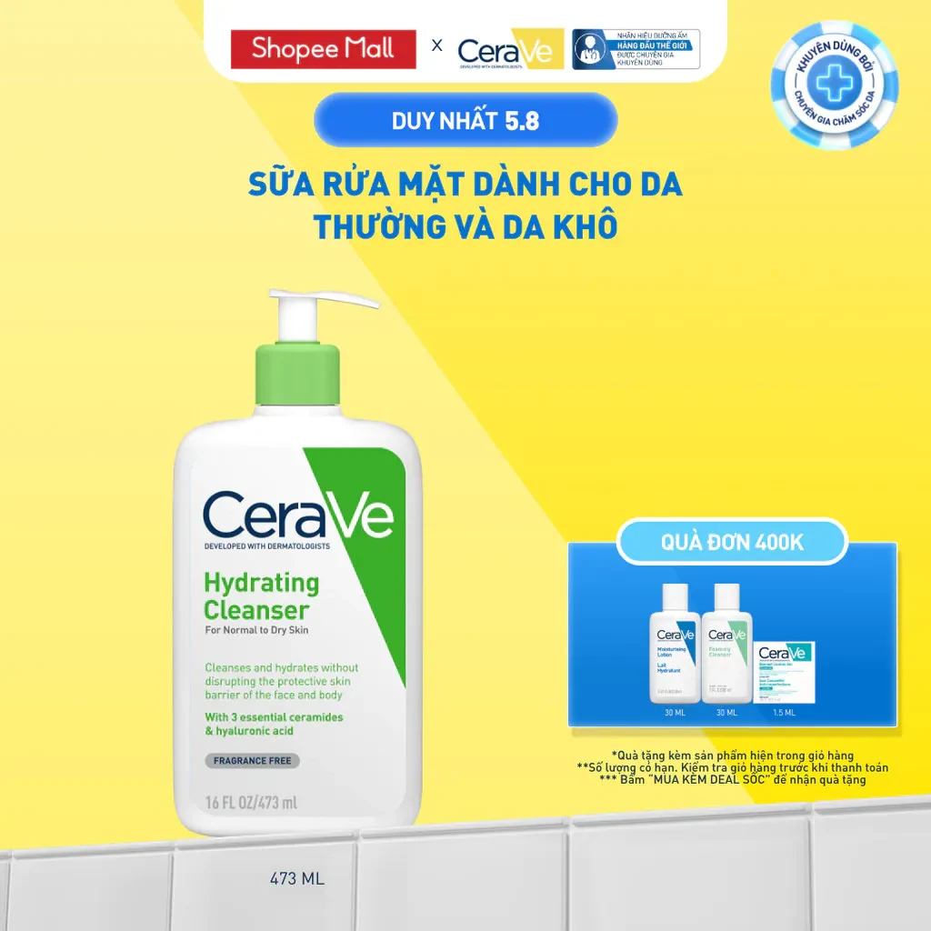Cera Ve Hydrating Cleanser 473 ml