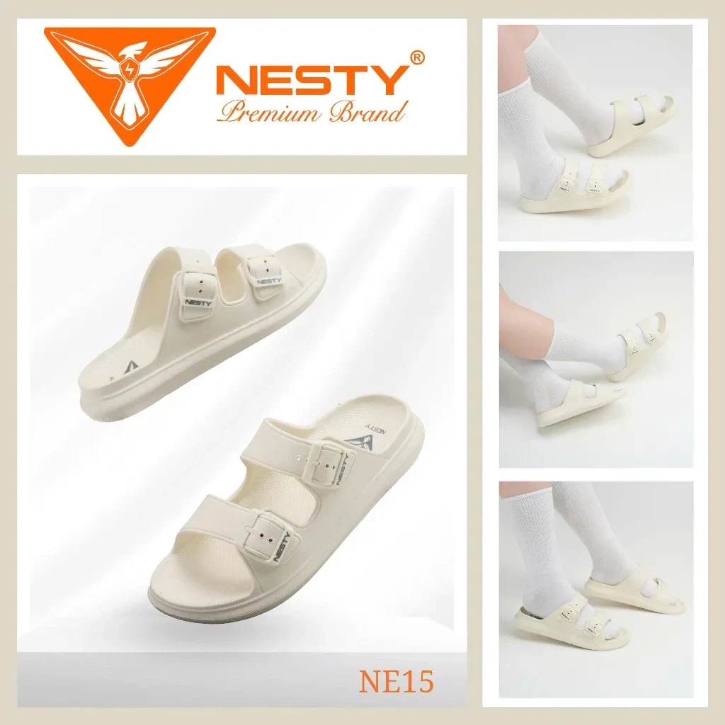 Dép Quai Ngang NESTY Nam Nữ Unisex Dép Đúc EVA Êm Nhẹ Thiết Kế 2 Quai Cá Tính…