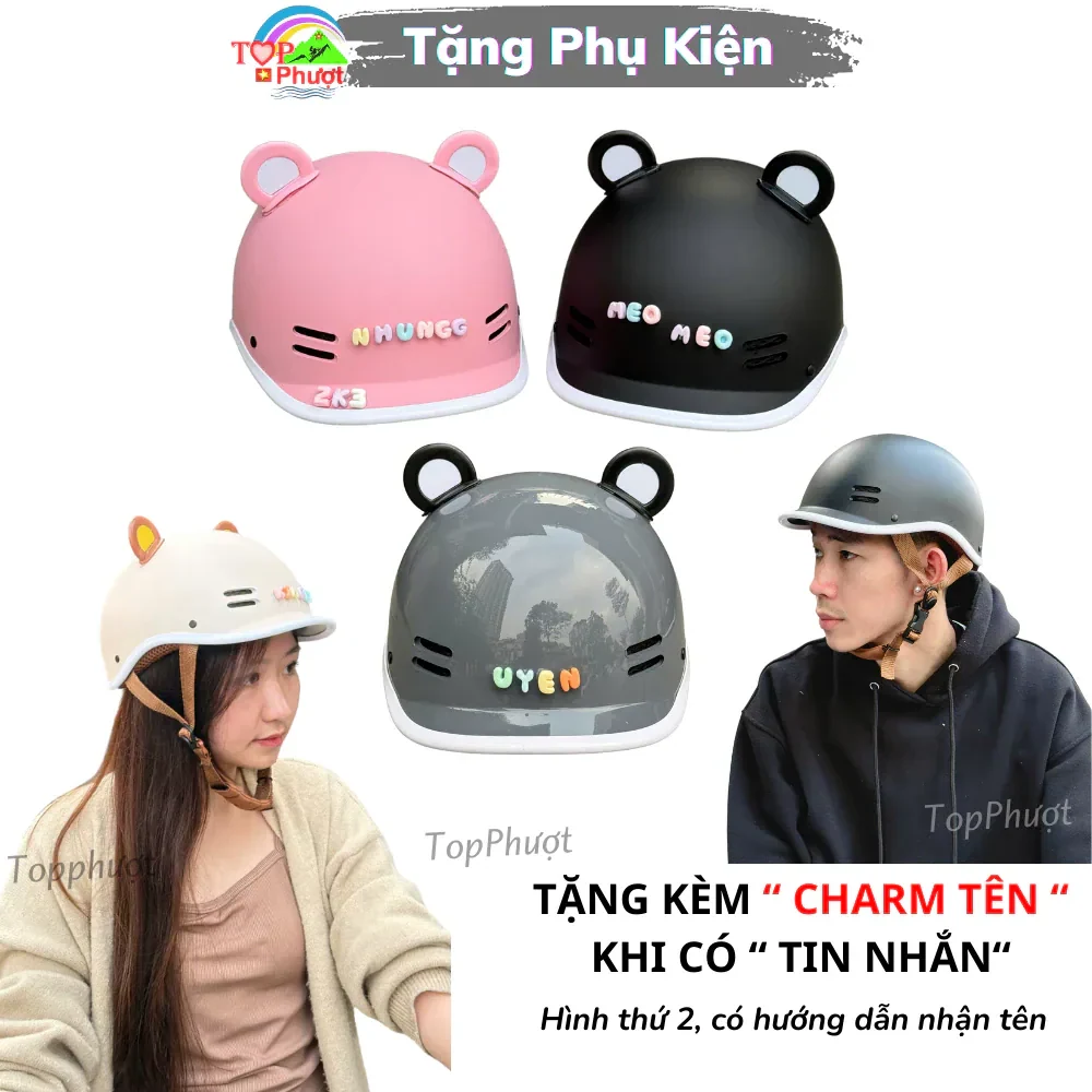 Mũ cá heo SRT và Camry CR Helmet