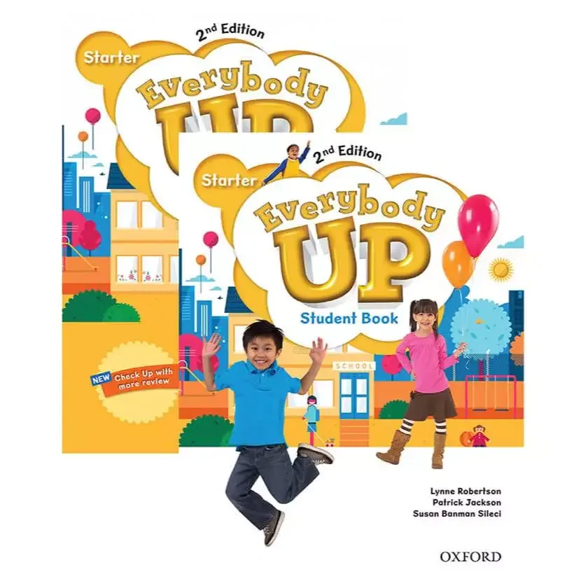 Sách - Combo 2 Sách Everybody Up - Student Book + Workbook (Starter - Level 6)…