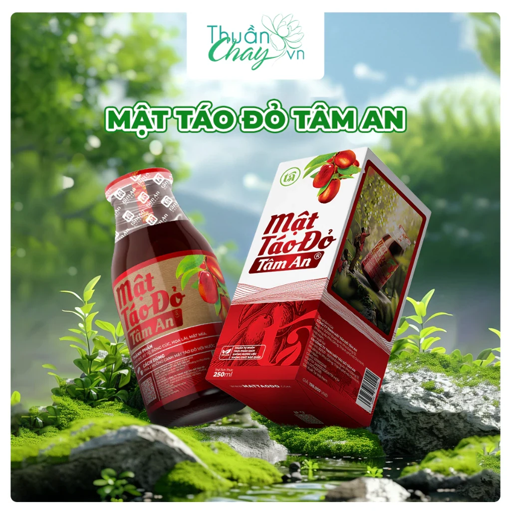 Mật táo đỏ Tâm An 250 ml