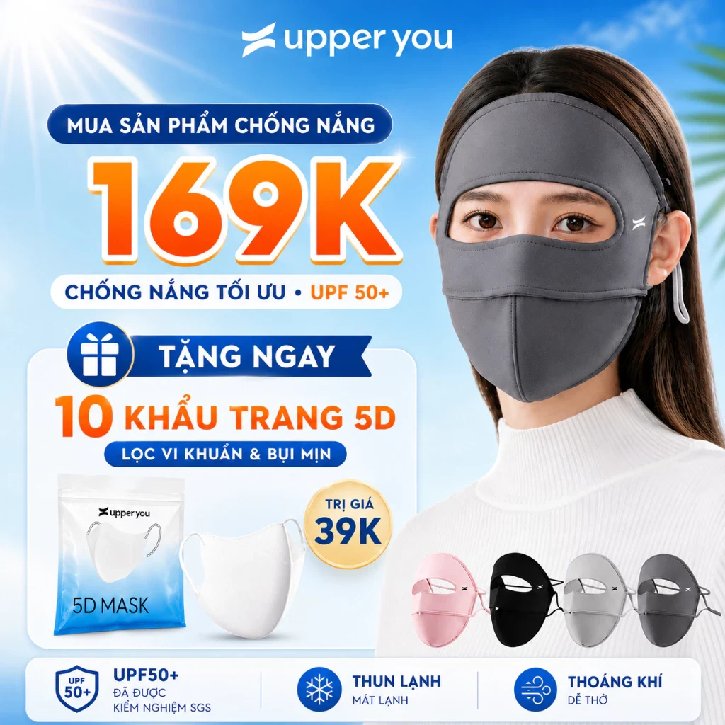 Khẩu trang toàn mặt Upper You FM02