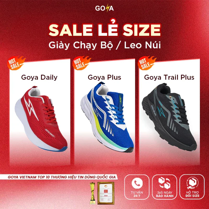 "[Deal Hot] Các Dòng Giày Chạy Bộ/ Địa Hình Nam Nữ Goya - GIÁ TỐT NHẤT CHƯA…