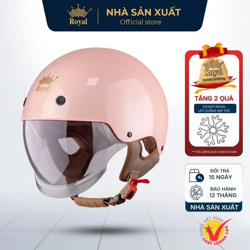 Mũ Royal M239 kính âm